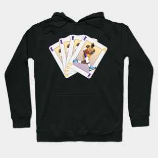 King James Deck of Cards Hoodie